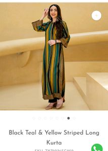 Brand New Striped Long Kurta