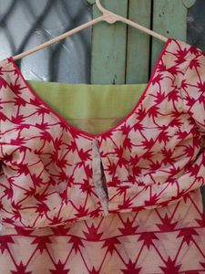 Indian Saree Blouse &amp; Skirt