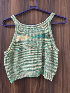 Striped Knit Tank Top