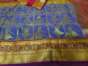 Kanjivaram Silk Saree With Blouse 🔥