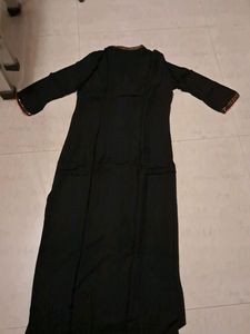 W Black Kurti