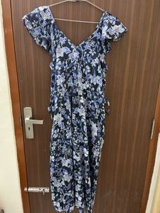 Floral Print Midi Dress