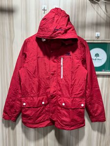 New Balance Red Zipup Hooded Jacket