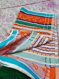 Colorful Striped Beach Towel