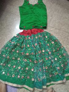 Kids Combo Dress,1to2years, Yellow Nail Oil Marks