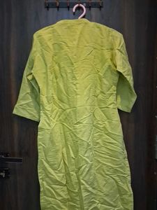 Green Embroidered Kurti