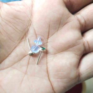 925 pure silver studs earrings 1 pair for unisex