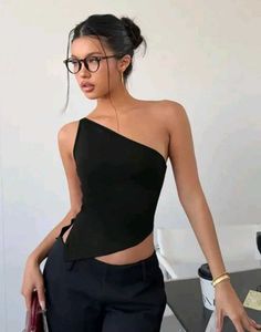 Chic One-Shoulder Top