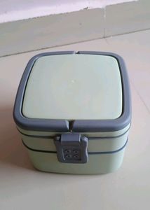 Bento Two Layer Lunch Box With Spoon