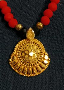 Beaded Pendant Necklace