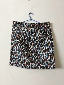 Pattern Short Skirt