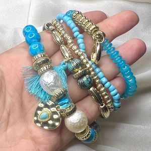 Beaded Bracelet Stacks