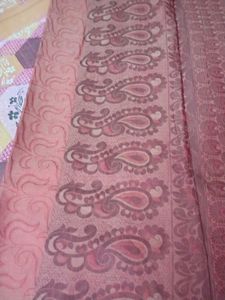 Elegant Floral Print new unused Saree