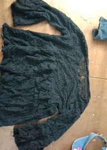 Black Lace Top