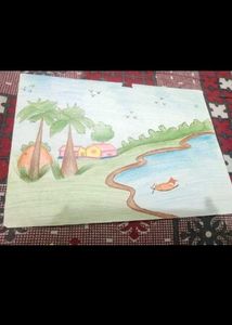 Hand-Drawn Landscape Art