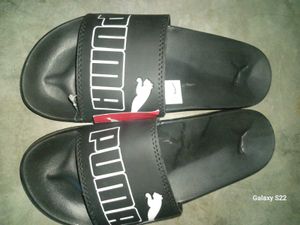 Puma Black Slides