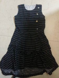 Striped Sleeveless Dress