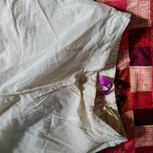 Elegant White Embroidered Kurta Set