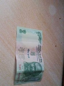 Old Rs 5 Note