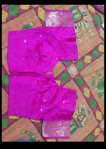 Combo Of Saree With 2 Blouse