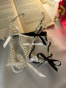 Pearl &amp; Bow Phone Charm Straps