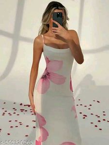 Floral Bodycon Maxi Dress