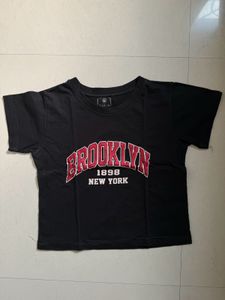 SALE ✨Black Crop T Shirt For Womens