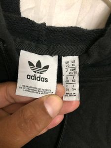 Adidas Original Cropped Hoodie Sweatshirt