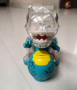 Transparent Gear Dinosaur with Sound and Light