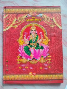 Set Of Two Laxmi Mata Notebook For Business Use