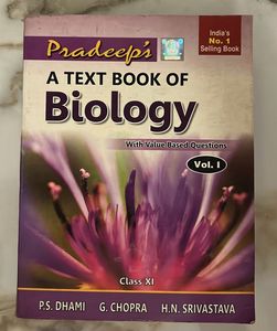 Pradeep's Biology Textbook