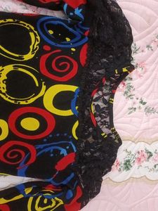 Colorful Long Sleeve Top