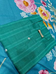 Green Formal Kurti For Daily And Fomal Look