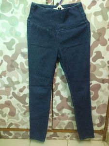 Blue High Waist Jeans