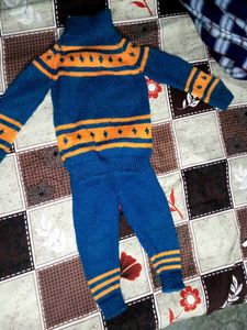 Hand Knitted Sweater For Babies