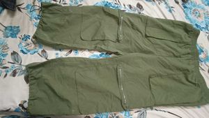 Olive Green Cargo joggers pant
