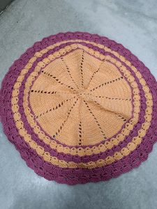 Newly Made Thalposh With Fine Quality Crochet Thre