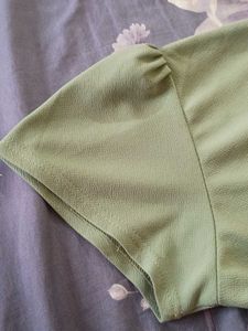 Cute Green Graphic Tee