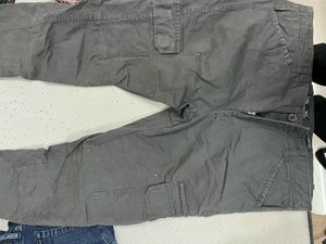Gray Cargo Pants
