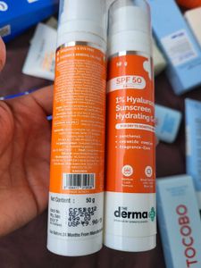 The Derma Co New OIL FREE Sunscreen Combo