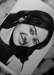 Pencil Portrait Art handmade work