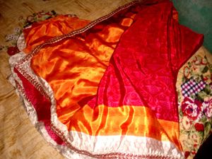 satin silk saree
