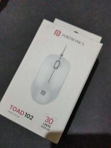 Portronics Toad 102 Wired Mouse - New