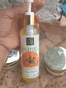 Face Wash ,Night Cream, Mosturizer