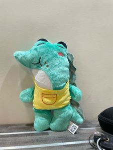 🐊 Cute Crocodile Plush Toy in Yellow Outfit🧸