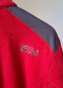 FILA Red Fleece Jacket