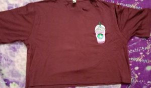 Burgundy Starbucks Graphic Tee