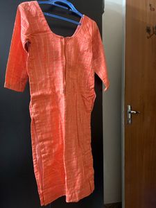 Peach Kurta