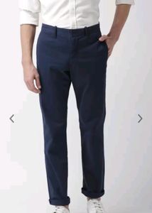 Levi&#39;s Navy Blue Trouser For Men