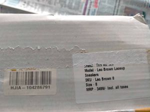 New Shoes Selling Cuz Of Size Issue